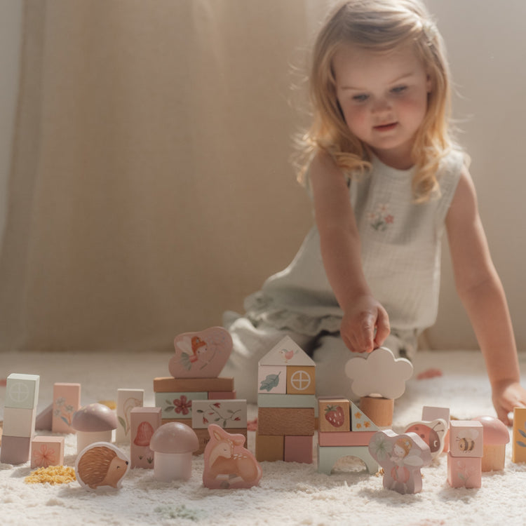 LITTLE DUTCH. Building Blocks Fairy Garden FSC