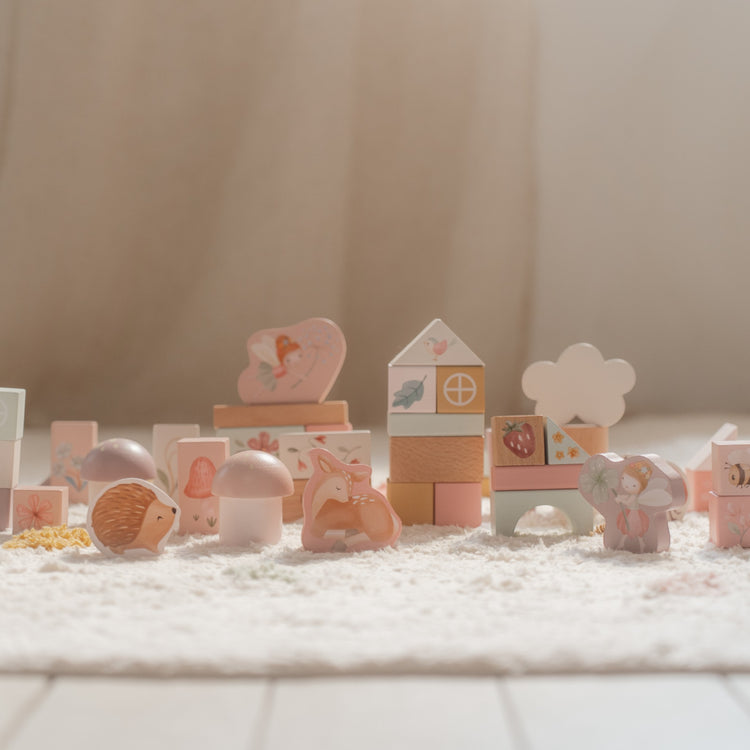 LITTLE DUTCH. Building Blocks Fairy Garden FSC