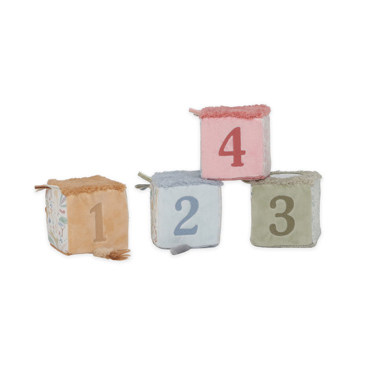 LITTLE DUTCH. Soft block set Safari Friends