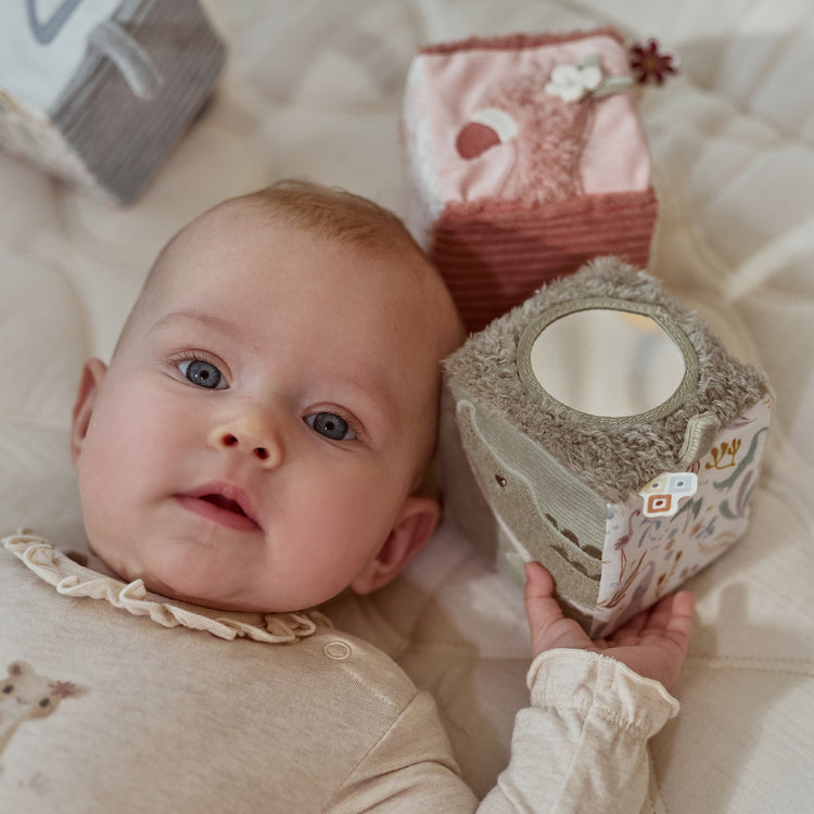 LITTLE DUTCH. Soft block set Safari Friends