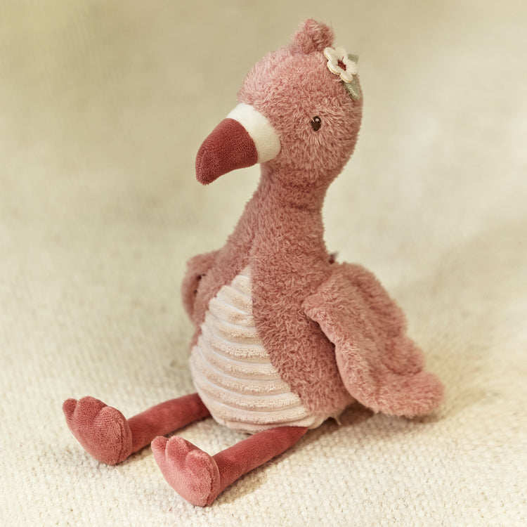 LITTLE DUTCH. Cuddle Flamingo Safari Friends 35cm GRS