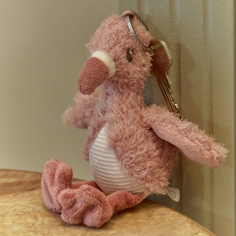 LITTLE DUTCH. Keychain Flamingo Safari Friends GRS