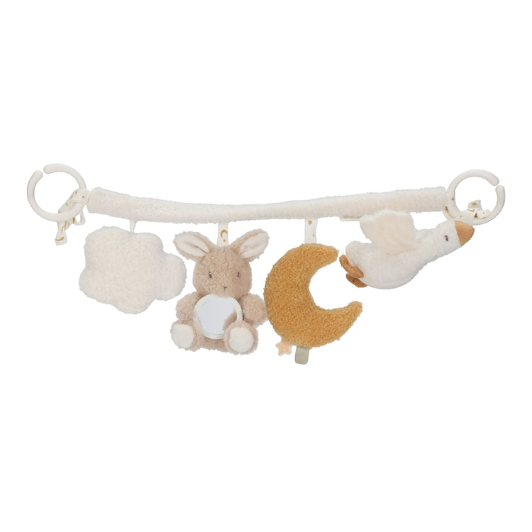 LITTLE DUTCH. Υφασμάτινη γιρλάντα για καρότσι Newborn Naturals GRS