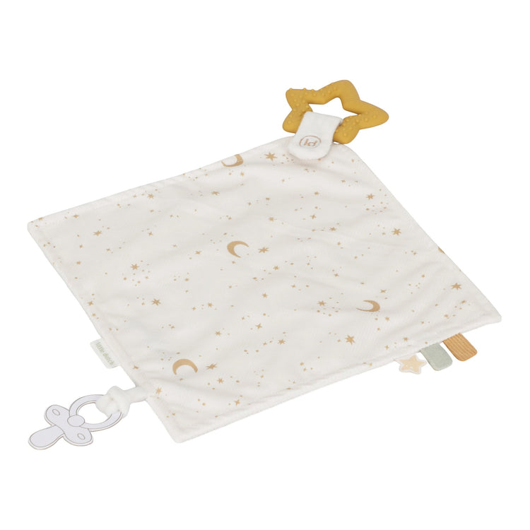 LITTLE DUTCH. Cuddle Cloth with teething ring Newborn Naturals