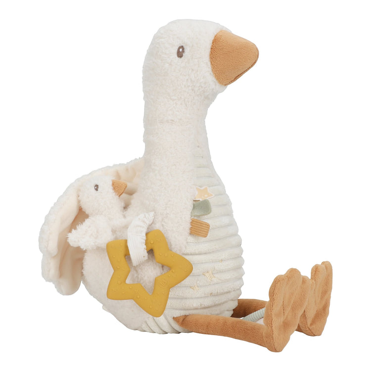 LITTLE DUTCH. Υφασμάτινη χήνα δραστηριοτήτων Little Goose GRS
