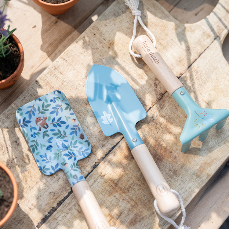 LITTLE DUTCH. Set of garden tools - Forest Friends FSC