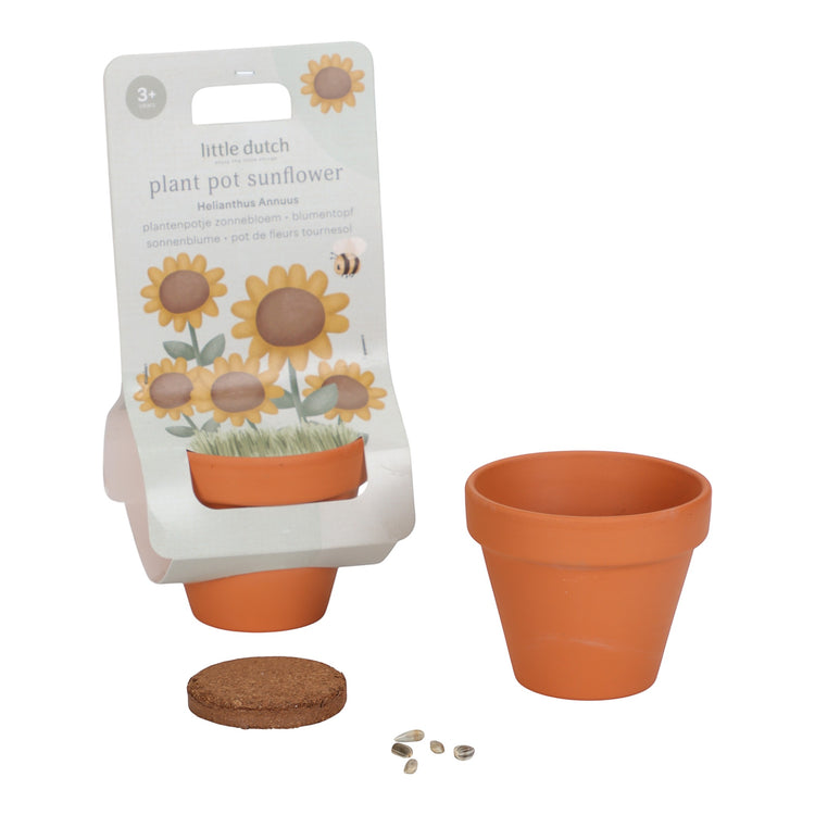LITTLE DUTCH. Plant pot Sunflower