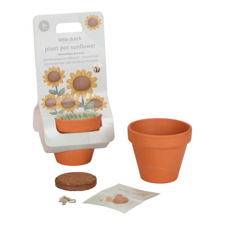 LITTLE DUTCH. Plant pot Sunflower