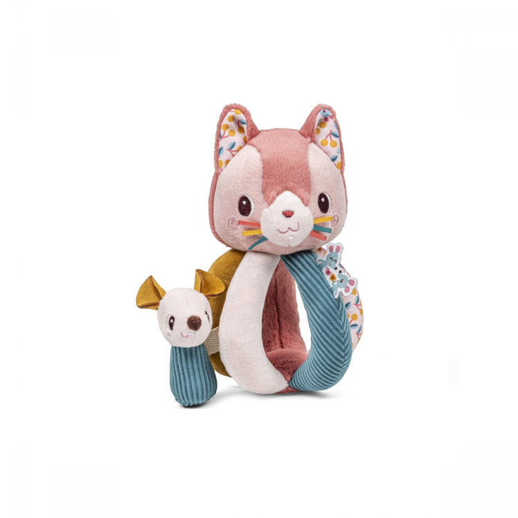 LILLIPUTIENS. Rattle with Handles Jeanne