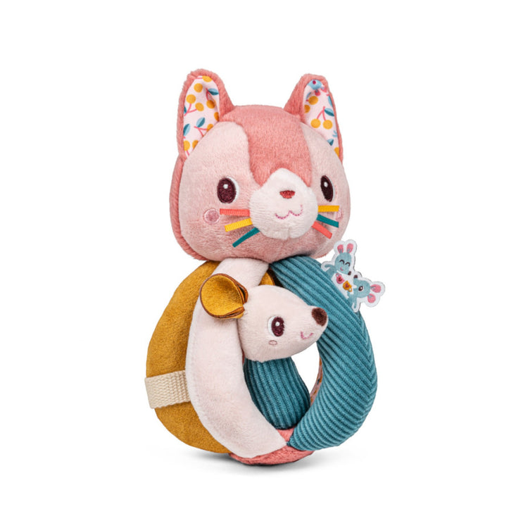 LILLIPUTIENS. Rattle with Handles Jeanne