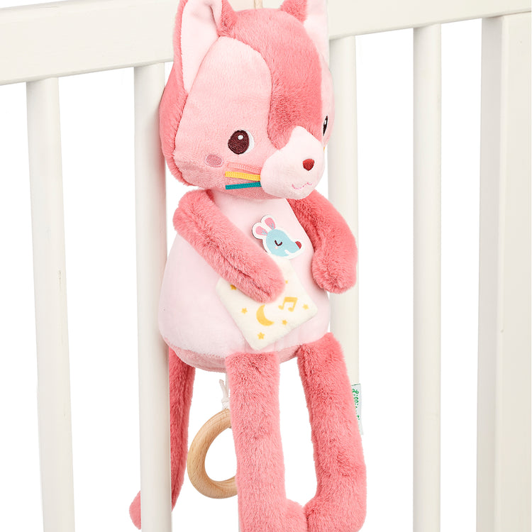LILLIPUTIENS. Glow-in-the-dark musical plush Jeanne the Cat