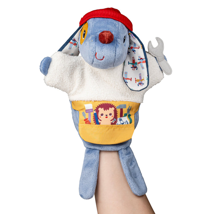 LILLIPUTIENS. Handpuppet Jules the dog