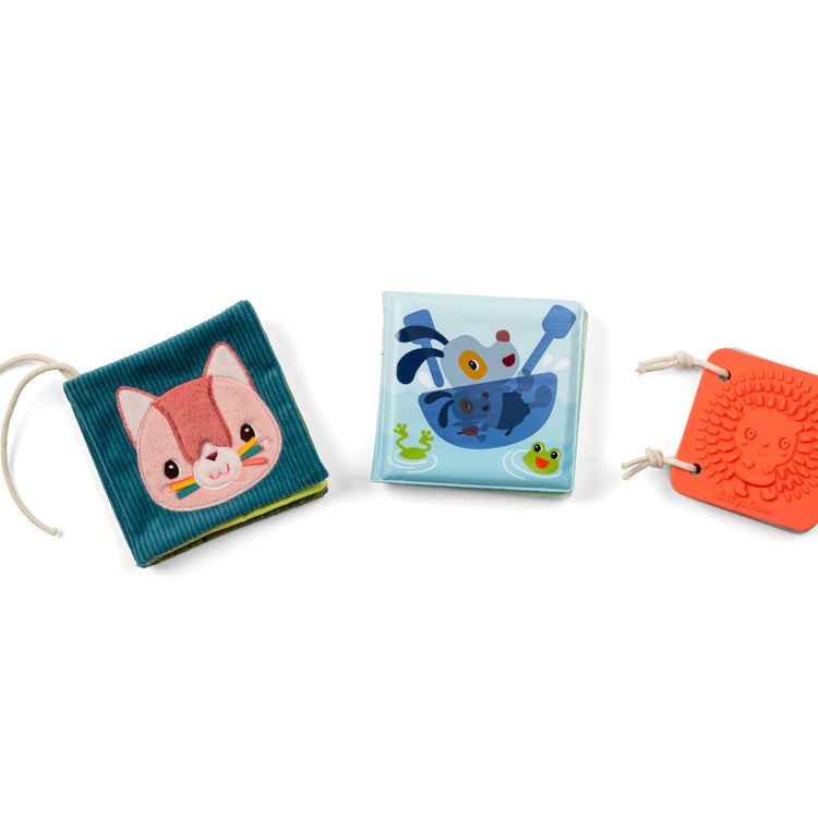LILLIPUTIENS. Set of 3 Sensory Books Jeanne