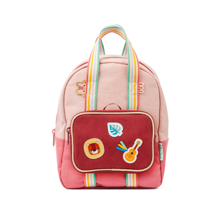 LILLIPUTIENS. Raspberry pink backpack Mix & Matchv