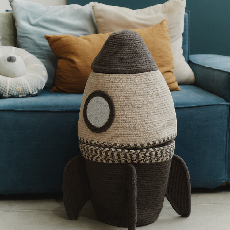 Lorena Canals. Basket Giant Rocket 43x3x68 cm