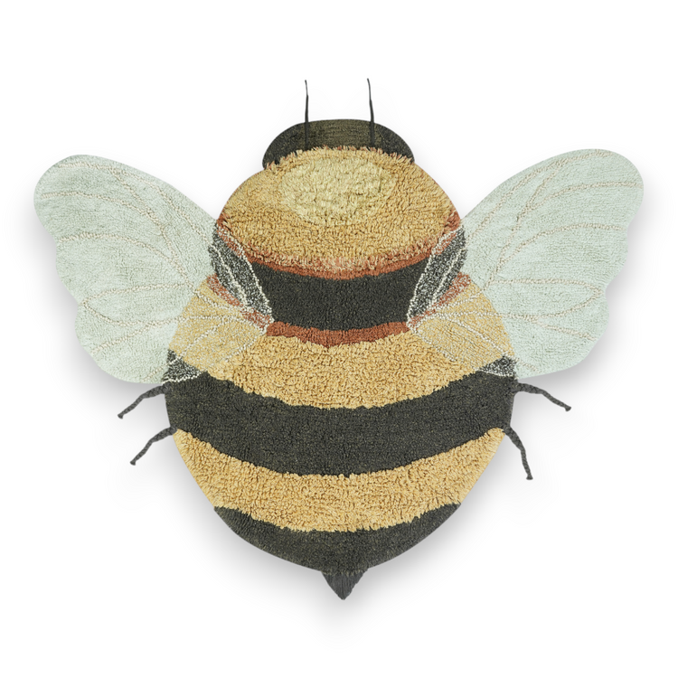 Lorena Canals. Washable rug Bee 115 x 150 cm