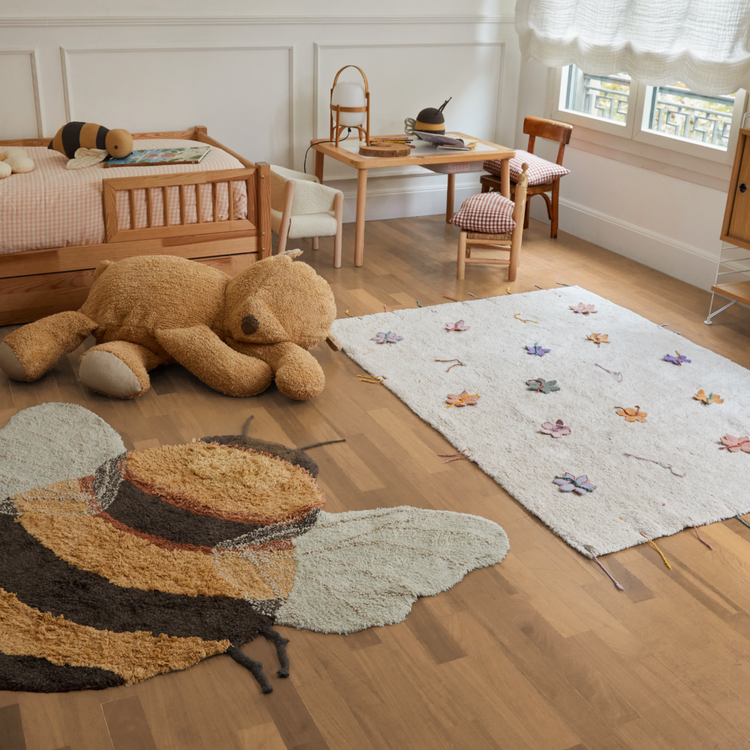 Lorena Canals. Washable rug Bee 115 x 150 cm