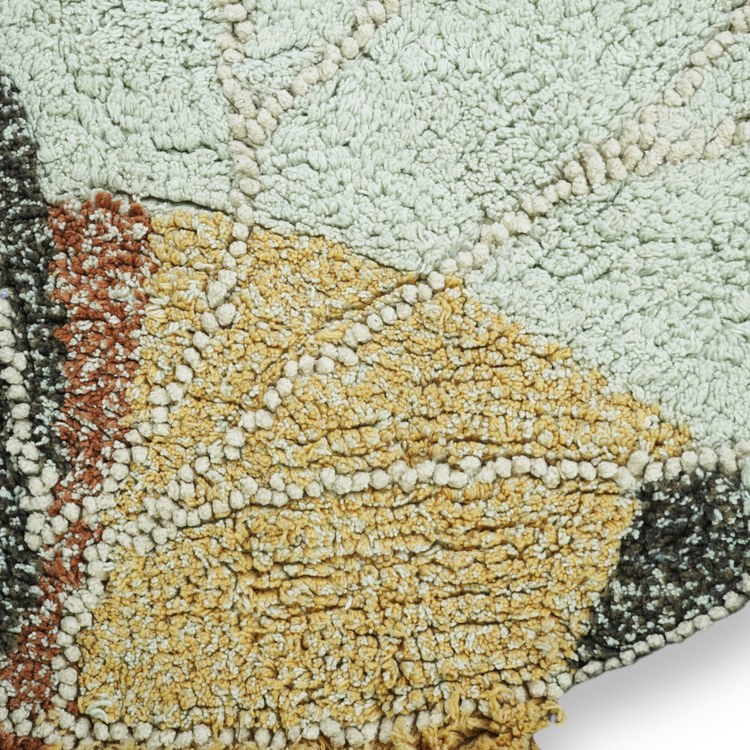 Lorena Canals. Washable rug Bee 115 x 150 cm