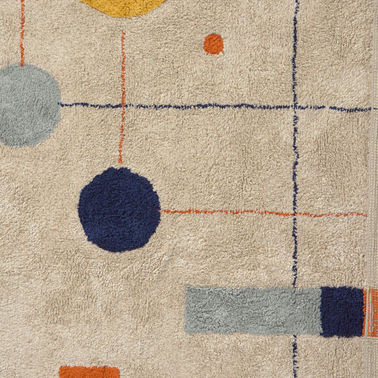 Lorena Canals. Χαλί δωματίου Geometrical Shapes 120x160 εκ.