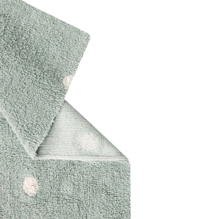 Lorena Canals. Washable rug Mini Dot - Blue Sage 100 x 150 cm
