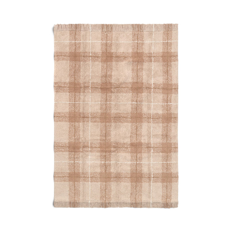 Lorena Canals. Χαλί δωματίου Tartan Rose 140x190 εκ.