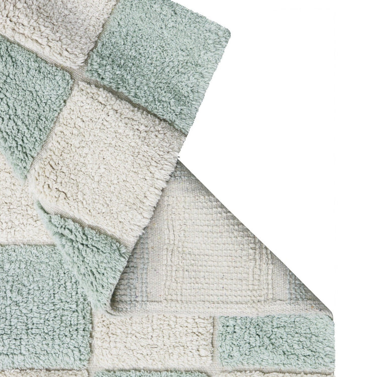 Lorena Canals. Χαλί δωματίου Kitchen Tiles Blue Sage 120x160 εκ.