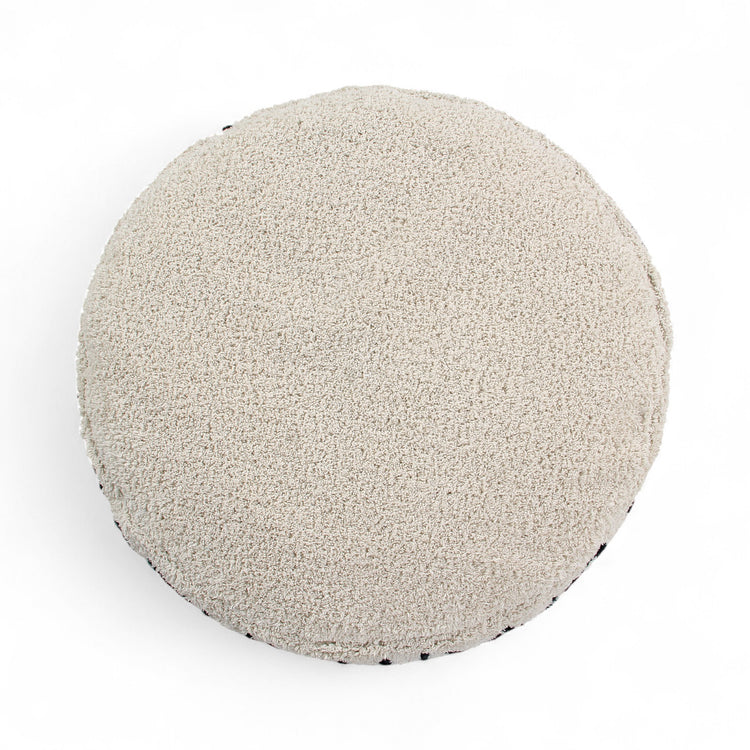 Lorena Canals. Pouf ABC Natural/Black