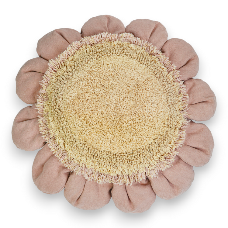 Lorena Canals. Floor cushion Pink Daisy