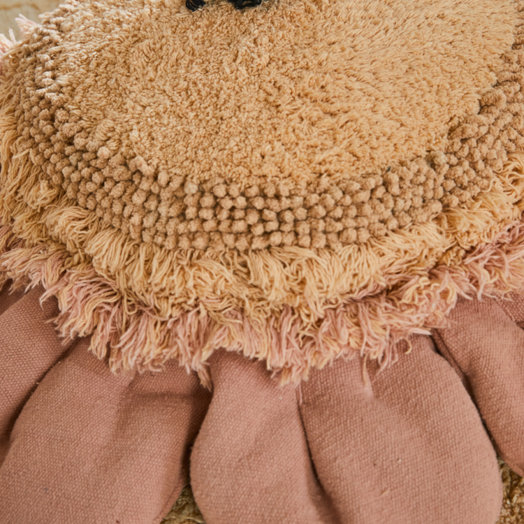 Lorena Canals. Floor cushion Pink Daisy