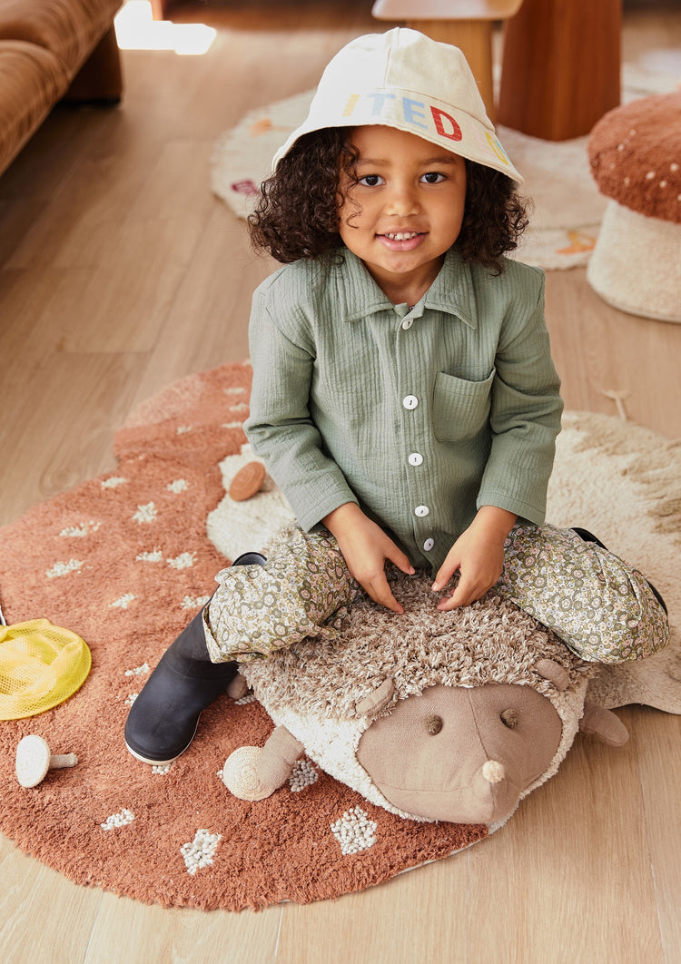 Lorena Canals. Floor cushion Hedgehog