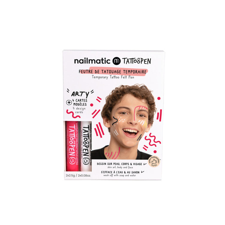 NAILMATIC. Tattoopen duo set Arty