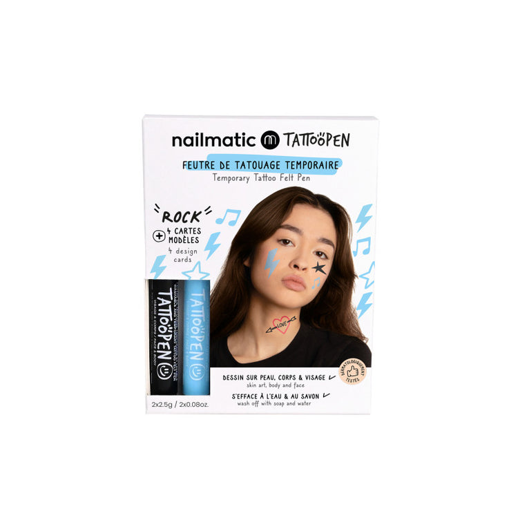 NAILMATIC. Tattoopen duo set Rock