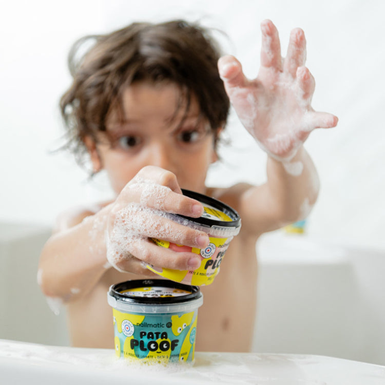 NAILMATIC. Blue bath & shower Pataploof dough