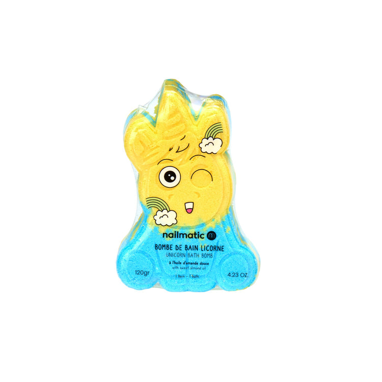 NAILMATIC. Bath bomb Unicorn (blue)