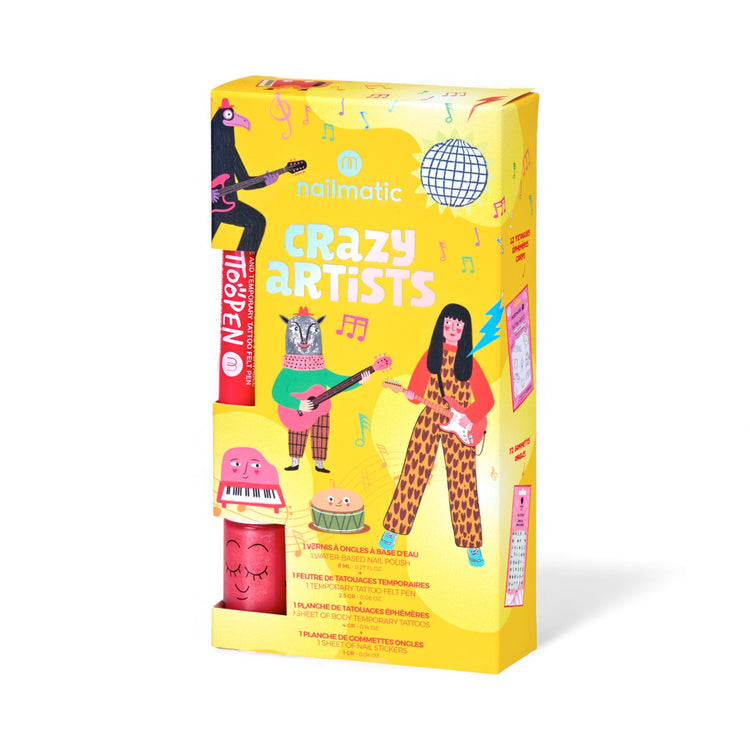 NAILMATIC. Σετ δώρου Crazy Artists