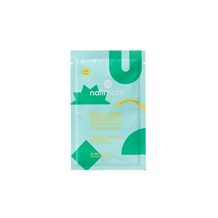 NAILMATIC. Crackling Bath Salts Green