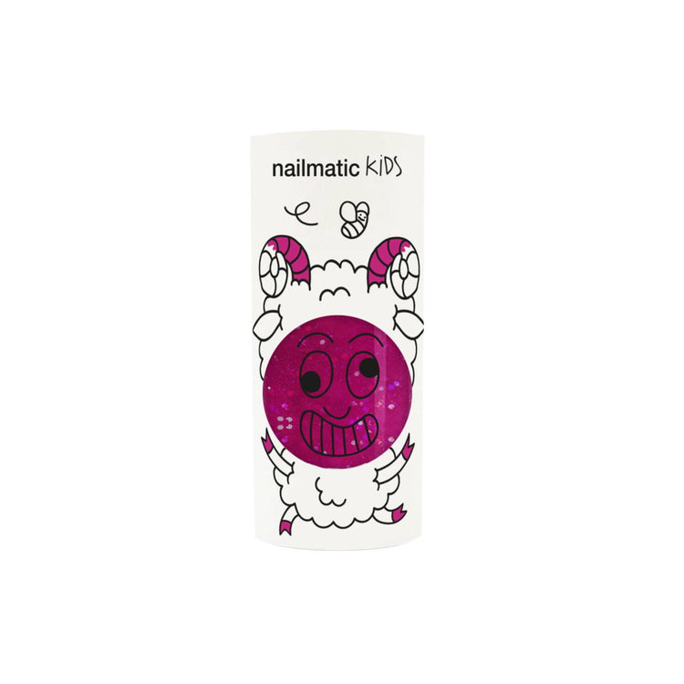 NAILMATIC. Nail Polish Sheepy Raspberry Glitter