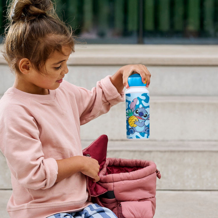 LITTLE DUTCH. Drinking bottle pop-up Campus 400 ml - Forest Friends