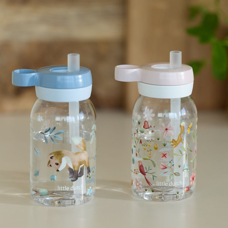 LITTLE DUTCH. Μπουκάλι με καλαμάκι campus 450 ml - Fairy Wonders