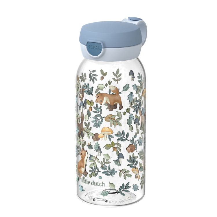 LITTLE DUTCH. Μπουκάλι με pop-up στόμιο 600 ml - Forest Friends