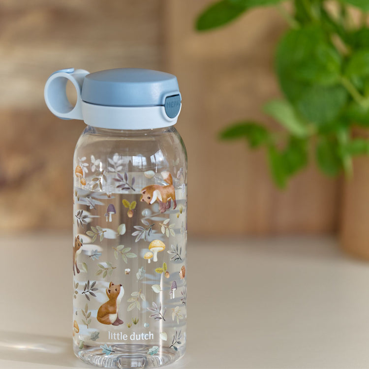 LITTLE DUTCH. Μπουκάλι με pop-up στόμιο 600 ml - Forest Friends