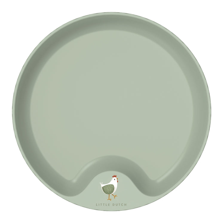 LITTLE DUTCH. Children's plate mio - Little Farm