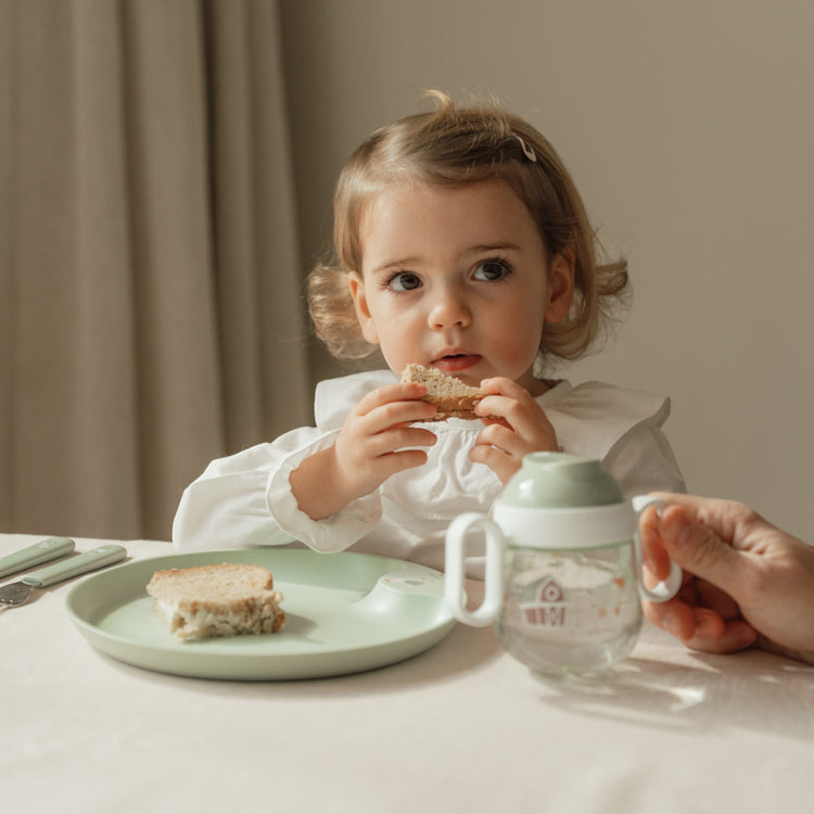 LITTLE DUTCH. Children's plate mio - Little Farm