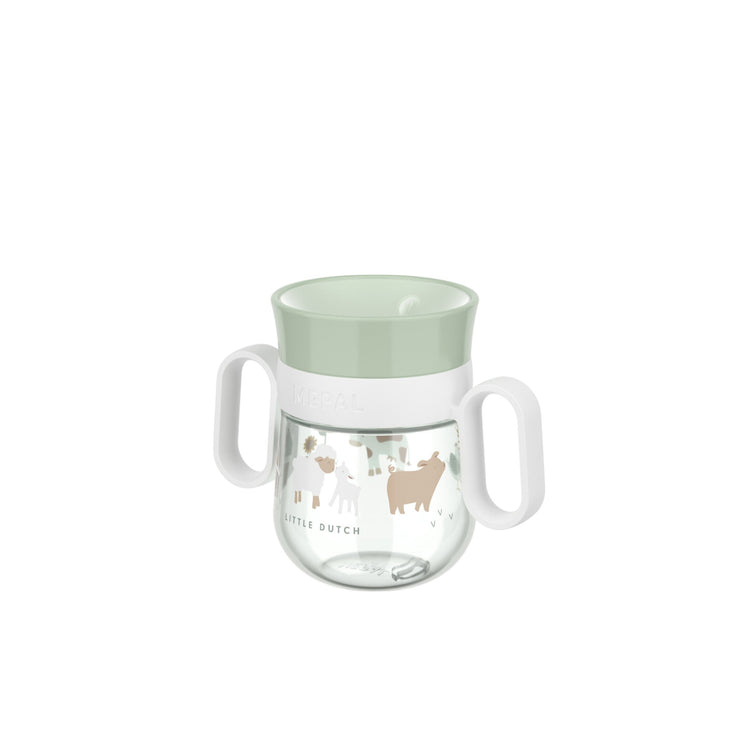 LITTLE DUTCH. Trainer cup 360° Mio 200 ml - Little Farm