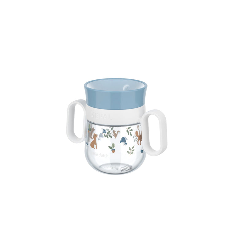 LITTLE DUTCH. Trainer cup 360° Mio 200 ml - Forest Friends