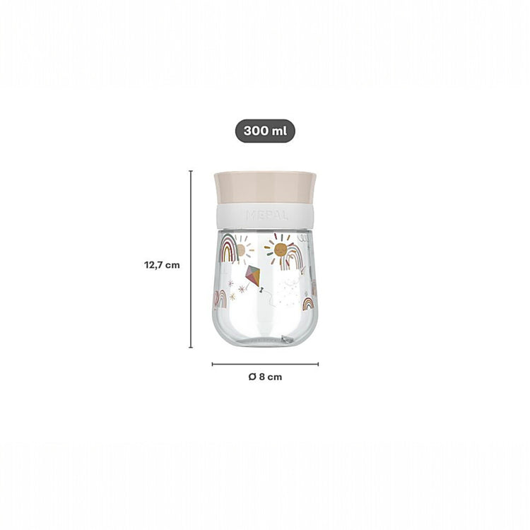 LITTLE DUTCH. Εκπαιδευτικό ποτηράκι περιμετρικό Mio 300 ml - Little Farm