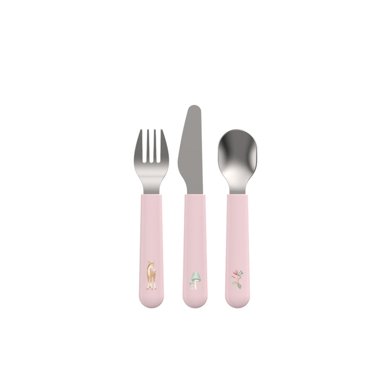 LITTLE DUTCH. Children's cutlery set Mio 3 pcs - Fairy Garden