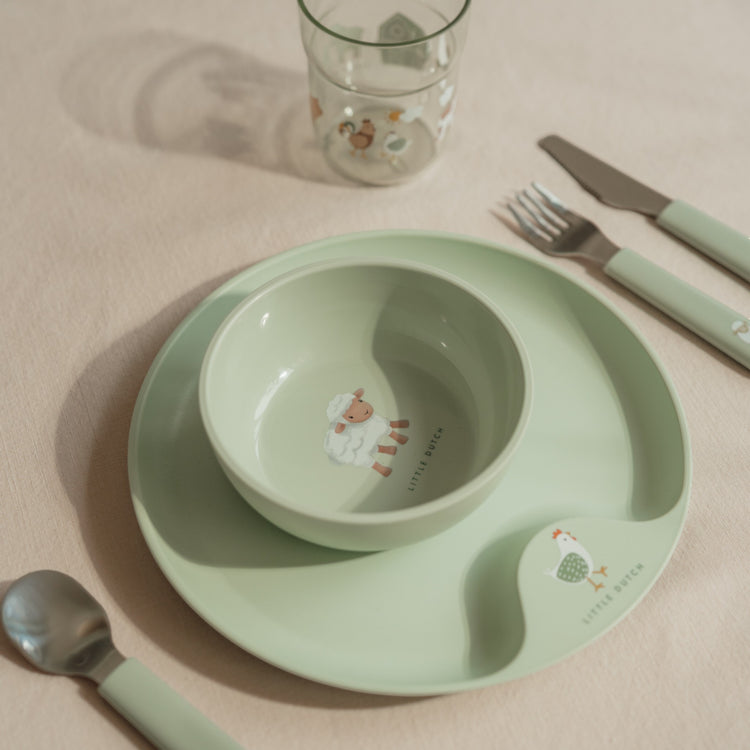 LITTLE DUTCH. Set children's dinnerware mio 6 pcs - Little Farm