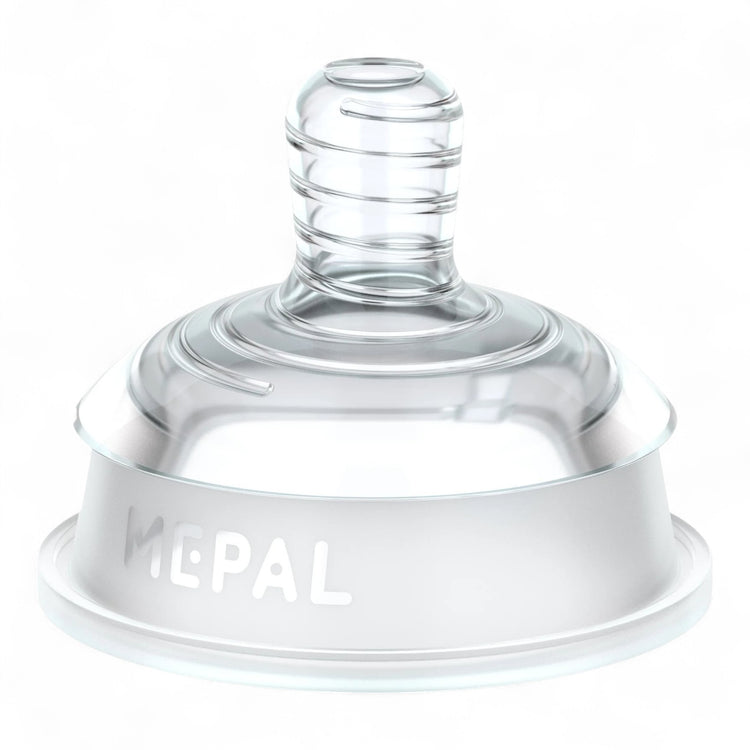 MEPAL. Baby bottles Mio fast (6+ months) flow teats - set of 2 - Transparent