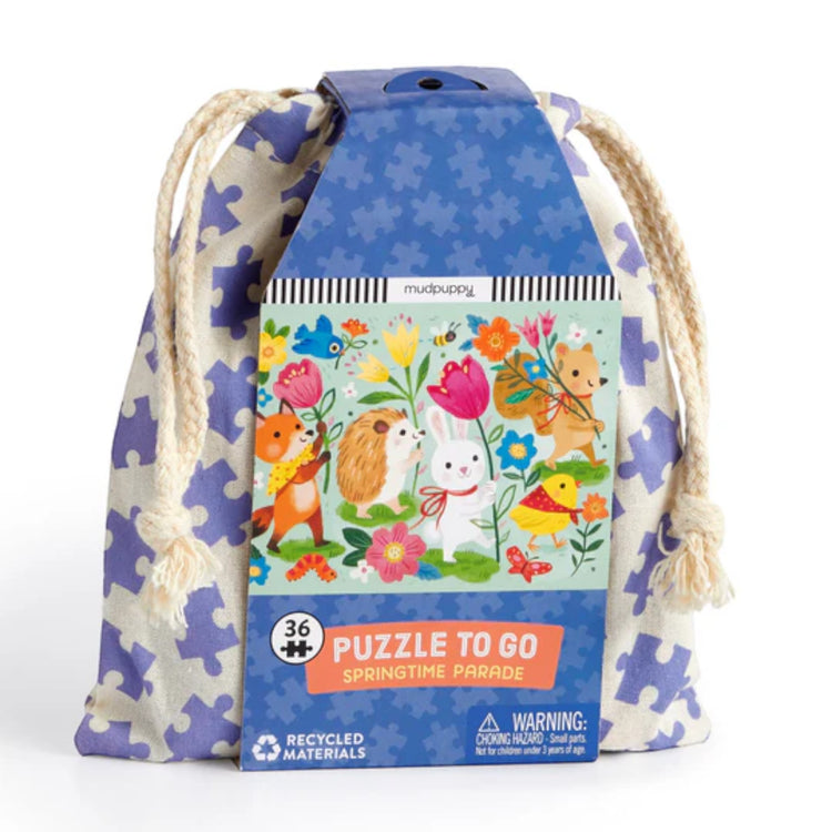 MUDPUPPY. 36 pcs Puzzle to go Springtime Parade
